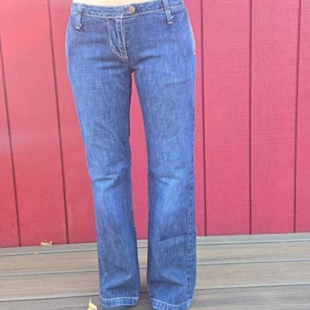 Vintage Timberland 100% organic cotton rare womens straight leg jeans size 23/32